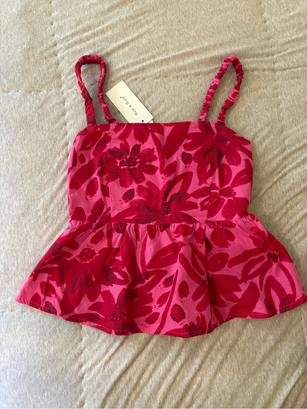 Floral Tank Top